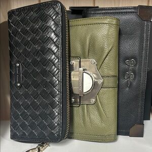 #54 Cole Haan, B. Makowsky and Wallet bundle of 3